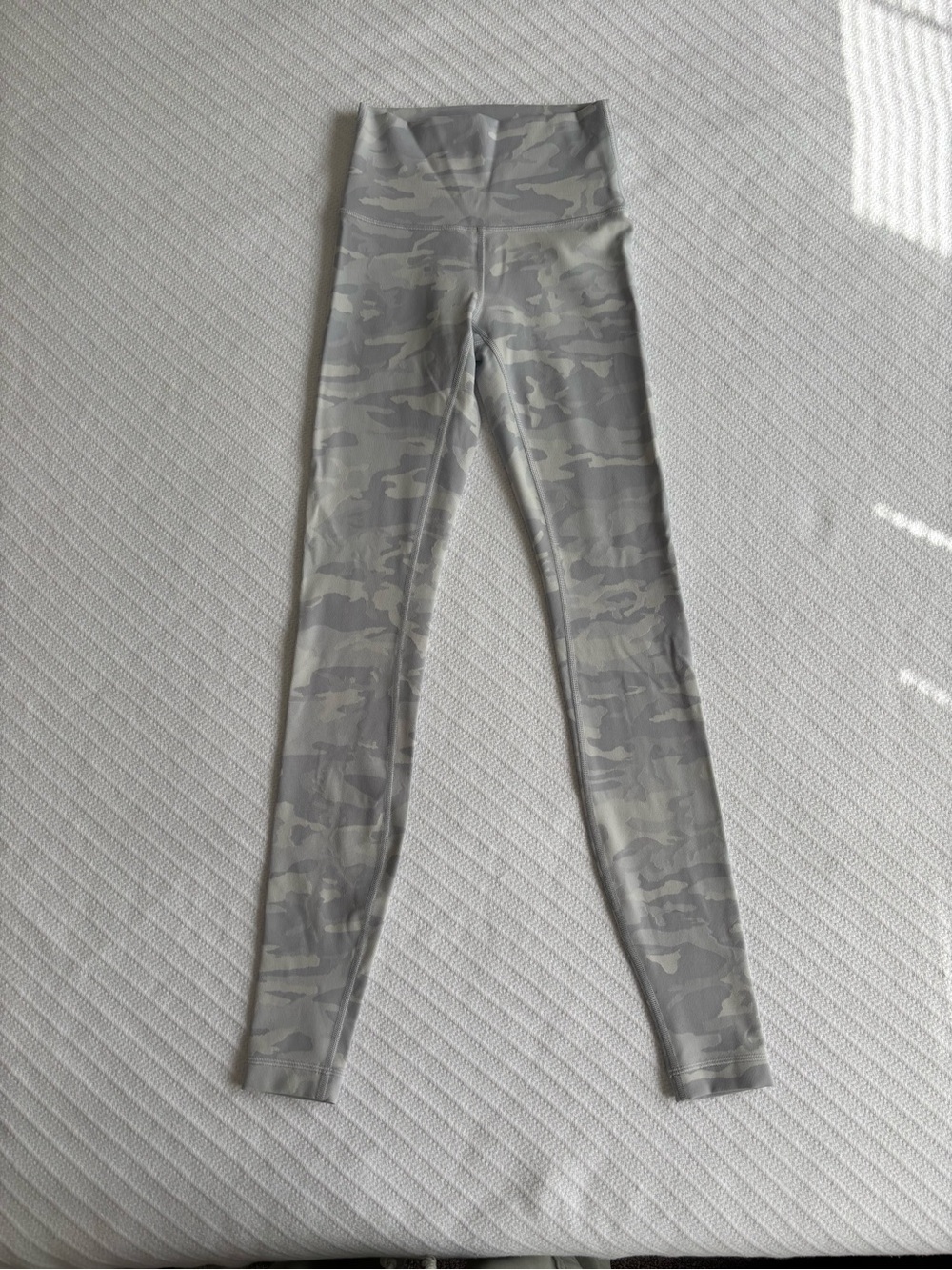 Lululemon Light Gray Camo Leggings